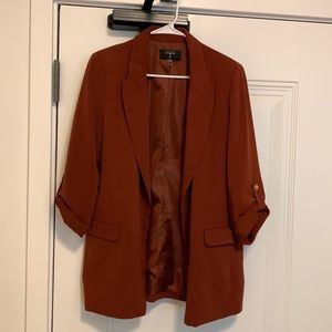 Tahari Blazer, rolled sleeves